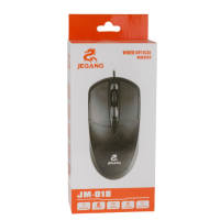 Провідна Миша USB Jeqang JM-018 Black, Чорний Провідна Миша USB Jeqang JM-018 Black, Чорний