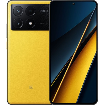 Смартфон Xiaomi Poco X6 Pro 5G 12/512GB Yellow, Желтый