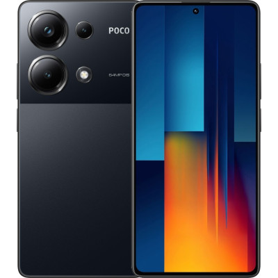 Смартфон Xiaomi Poco M6 Pro 8/256GB Black, Чёрный