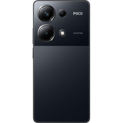 Смартфон Xiaomi Poco M6 Pro 8/256GB Black, Чёрный