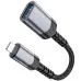 Перехідник адаптер OTG UA24 Lightning to USB Сірий (MetalGray) Перехідник адаптер OTG UA24 Lightning to USB Сірий (MetalGray)