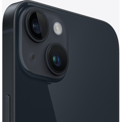 Смартфон Apple iPhone 14 128Gb Midnight, Чорний (Б/В) (Ідеальний стан)