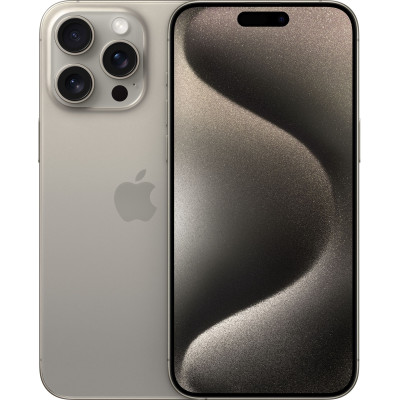 Смартфон Apple iPhone 15 Pro 256Gb Natural Titanium, Натуральний титан (Б/В) (Ідеальний стан)