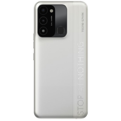Смартфон Tecno Spark 8С (KG5k) 4/64GB Diamond Grey, серый