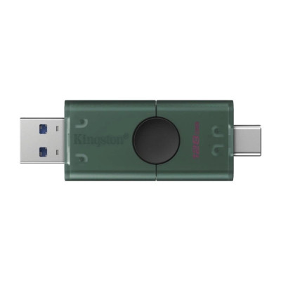 USB 128Gb Kingston DT Duo Type-C USB3.2 Зеленая