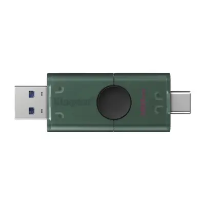 USB 128Gb Kingston DT Duo Type-C USB3.2 Зеленая