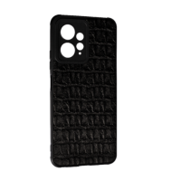 Чехол накладка Leather Xiaomi Redmi 12C Кроко Чехол накладка Leather Xiaomi Redmi 12C Кроко
