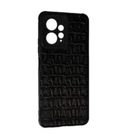 Чехол накладка Leather Xiaomi Redmi 12C Кроко