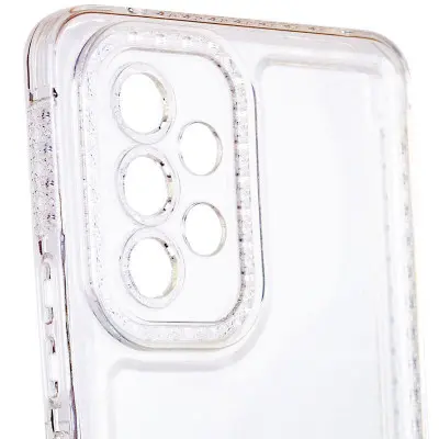 Чехол накладка Starfall Samsung A125 (A12)/M127 (M12) Прозрачная