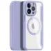 Чехол-книжка Dux Ducis Skin X Magsafe iPhone 13 Pro Max Фиолетовая