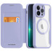 Чохол-книжка Dux Ducis Skin X Magsafe iPhone 14 Pro Max Фіолетова