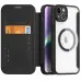 Чехол-книжка Dux Ducis Skin X Magsafe iPhone 13/ iPhone 14 Черная