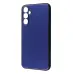 Чехол накладка Wave Metal Samsung A346 (A34) Синяя