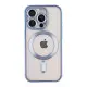 Чохол Накладка Metal Matte MagSafe iPhone 12 Pro Max Блакитна Sierra Blue (metal matte)