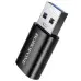 Перехідник адаптер OTG Baseus USB Male to Type-C Female Чорний