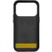 Чехол Накладка Leather Case with MagSafe iPhone 17 Pro Max Черная (AA)