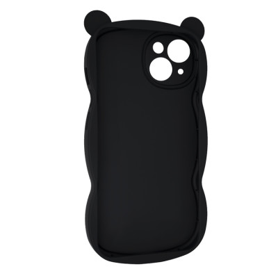 Чехол накладка Hello Bear iPhone 14 Черная