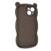 Чехол накладка Hello Bear iPhone 14 Коричневая