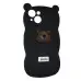 Чехол накладка Hello Bear iPhone 15 Черная