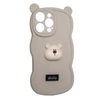 Чохол накладка Hello Bear iPhone 16 Pro Max Біла
