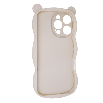 Чехол накладка Hello Bear iPhone 16 Pro Max Белая