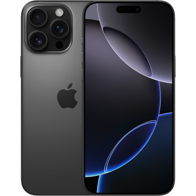 Смартфон Apple iPhone 16 Pro Max 256Gb Black Titanium, Чорний "S" (Б/В) (Ідеальний стан)