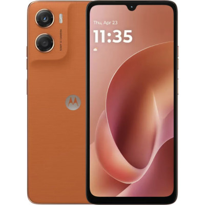 Смартфон Motorola G06 4/256 Arabesque, Помаранчевий