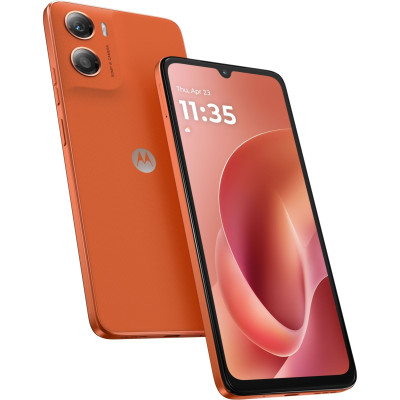 Смартфон Motorola G06 4/256 Arabesque, Помаранчевий