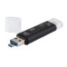 Переходник OTG USB/Type-C/MicroUSB/MicroSD (D1-188)