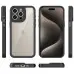 Чохол накладка Transparent + Color 1.5mm iPhone 12 Pro Чорна