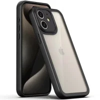 Чохол накладка Transparent + Color 1.5mm iPhone Xr Чорна Чохол накладка Transparent + Color 1.5mm iPhone Xr Чорна