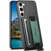 Чехол накладка Wallet and Straps Samsung A245 (A24) Черная