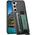 Чехол накладка Wallet and Straps Samsung A245 (A24) Черная