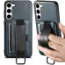 Чехол накладка Wallet and Straps Samsung A346 (A34 5G) Синяя