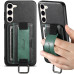 Чехол накладка Wallet and Straps Samsung S23 (S911) Черная