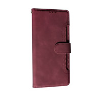 Чехол-книжка "Business" Xiaomi Redmi 15C Бордовая