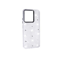 Чохол Накладка Glue Case Hit Xiaomi Redmi Note 14 Pro 4G Бантики Білі
