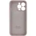 Чехол накладка HC iPhone 15 Pro Серая/Lavender Full