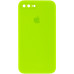 Чохол накладка HC iPhone 7+ Салатова (Neon Green) Square Full