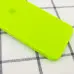 Чехол накладка HC iPhone 7+ Салатовая (Neon Green) Square Full