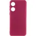 Чехол накладка Lakshmi Full OPPO A58 Бордовая/Marsala