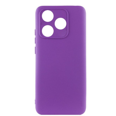 Чехол накладка Full Soft TECNO Spark 10 Фиолетовая