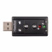 Звуковая карта внешняя USB2.0 - 7.1 Black
