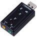 Звуковая карта внешняя USB2.0 - 7.1 Black