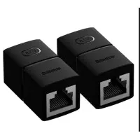 Конектор Baseus Airjoy Series RJ45 Чорний (2шт) Конектор Baseus Airjoy Series RJ45 Чорний (2шт)