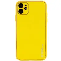 Чехол накладка X-Shield iPhone 12 Желтая