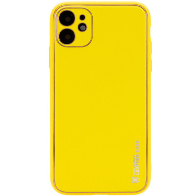 Чохол накладка X-Shield iPhone 12 Жовта