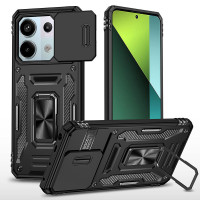 Чехол накладка Camshield Army Ring Xiaomi Poco X6 Pro Чорна Чехол накладка Camshield Army Ring Xiaomi Poco X6 Pro Чорна