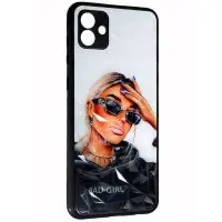 Чехол накладка Prisma Ladies Samsung A045 (A04) Плохая девочка