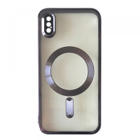 Чехол накладка Shining Camera MagSafe iPhone X Темно-фиолетовая Чехол накладка Shining Camera MagSafe iPhone X Темно-фиолетовая